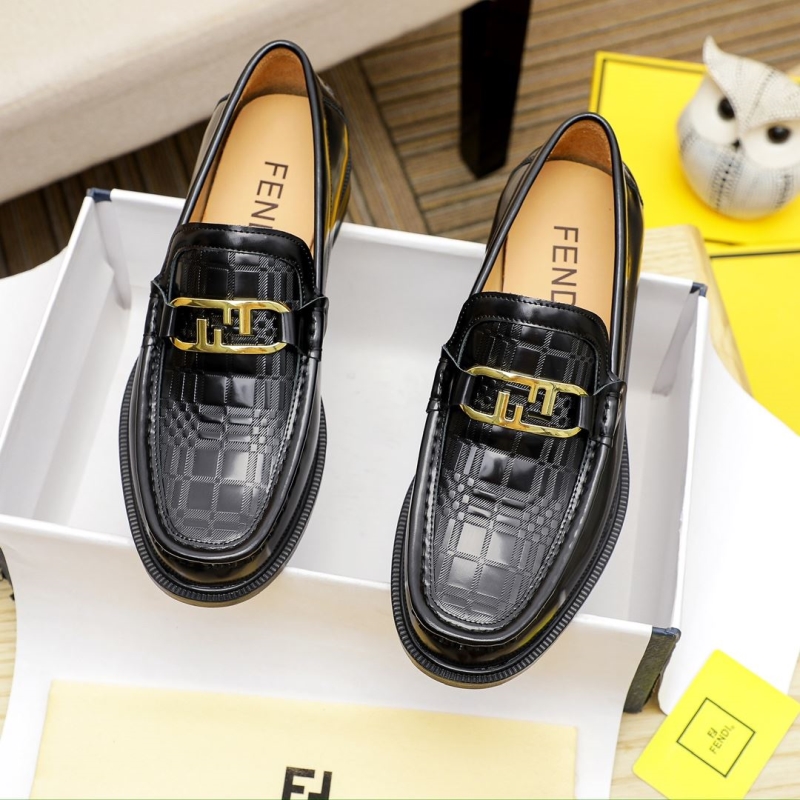 F**di leather shoes